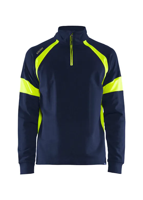 Blaklader 3550 Sweatshirt met High Vis Zones Reflecterend