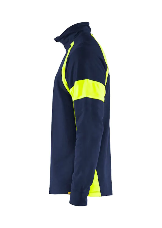 Blaklader 3550 Sweatshirt mit High-Vis-Zonen, reflektierend