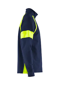 Blaklader 3550 Sweatshirt met High Vis Zones Reflecterend miniatuur