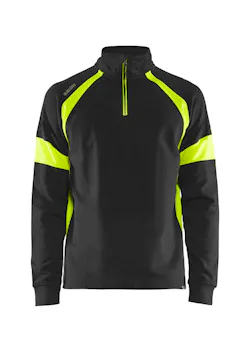 Blaklader 3550 Sweatshirt met High Vis Zones Reflecterend miniatuur
