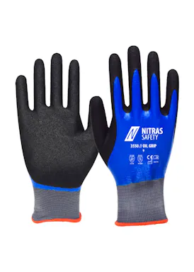 Nitras Safety 3550 // OIL GRIP-Handschuh