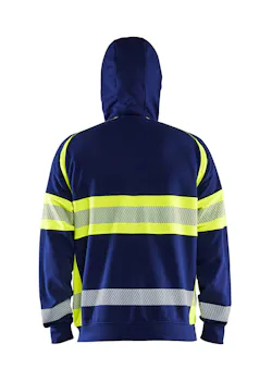 Blåkläder 3552 Sweat-shirt à capuche haute visibilité thumbnail (vignette)