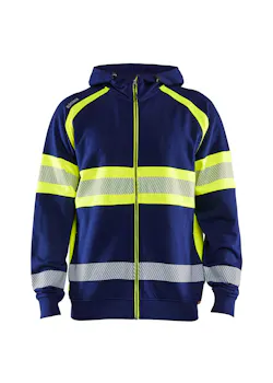 Blåkläder 35521158 Hooded Sweatshirt High Visibility Reflecterend