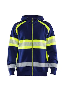 Blåkläder 3552 High-Visibility Hooded Sweatshirt