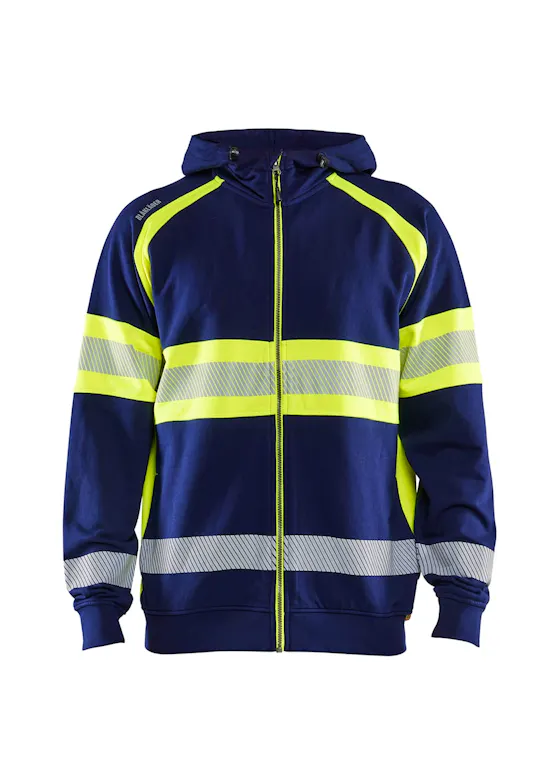 Blåkläder 3552 High-Visibility Hooded Sweatshirt