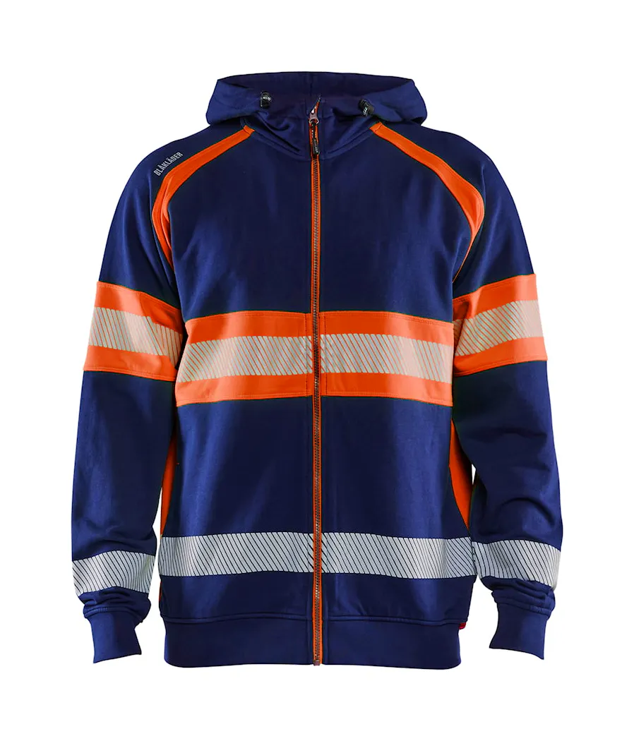 Marineblau/Orange