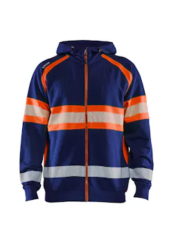 Blåkläder 3552 Sweat-shirt à capuche haute visibilité thumbnail (vignette)