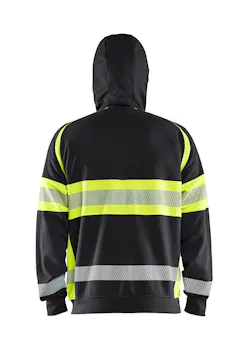 Blåkläder 3552 Sweat-shirt à capuche haute visibilité thumbnail (vignette)