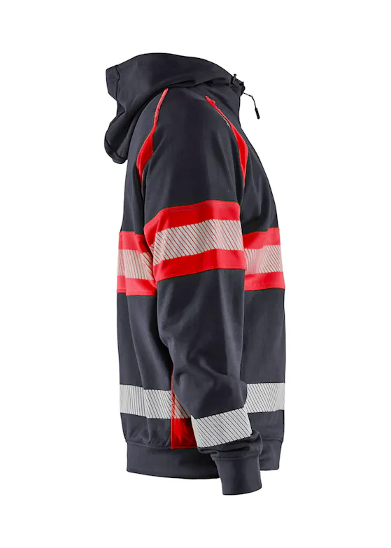 Blåkläder 3552 High-Visibility Hooded Sweatshirt