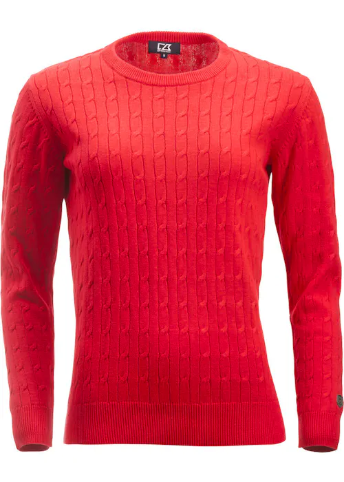 Cutter & Buck Blakely 355403 Sweat-shirt maille coupe standard pour femmes