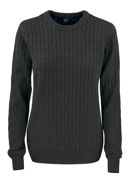 Cutter & Buck Blakely 355403 Sweat-shirt maille coupe standard pour femmes