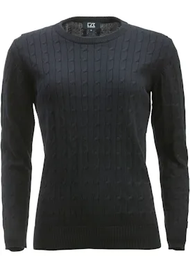 Cutter & Buck Blakely 355403 Sweatshirt gestrickt Regular Damen