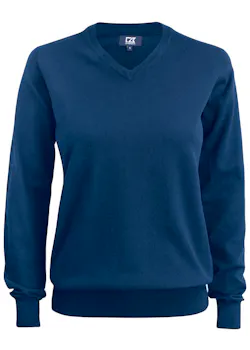 Cutter & Buck Oakville 355419D Sweater V-Neck Regular Fit Dames miniatuur