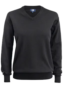 Cutter & Buck Oakville 355419D Sweat-shirt col en V coupe standard pour femmes