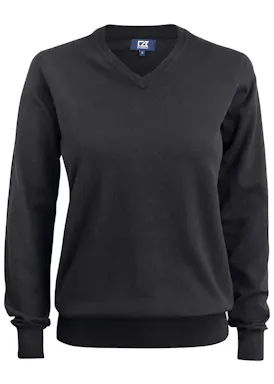 Cutter & Buck Oakville 355419D Sweatshirt V-Neck Regular Fit für Damen