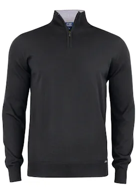 Cutter & Buck Everett 355420 Sweatshirt Half-Zip beheizt Regular Fit