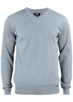 Cutter & Buck Everett 355430 sweat-shirt col en V coupe standard thumbnail (vignette)