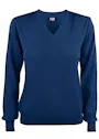 Cutter & Buck Everett 355431 Sweatshirt mit V-Ausschnitt, Damenpassform Vorschaubild