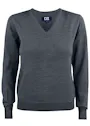 Cutter & Buck Everett 355431 Sweatshirt mit V-Ausschnitt, Damenpassform Vorschaubild