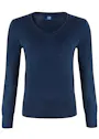 Cutter & Buck Vernon 355433 Longsleeves V-Neck Regular Fit Dames miniatuur