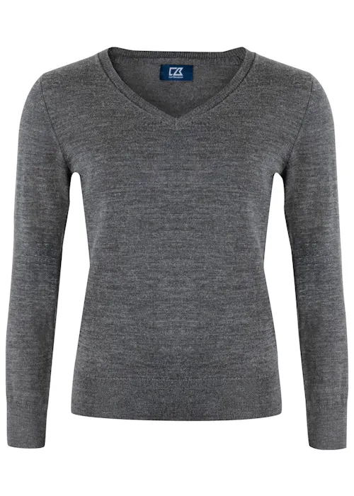 Cutter & Buck Vernon 355433 Longsleeves V-Neck Regular Fit Dames