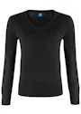 Cutter & Buck Vernon 355433 Longsleeves V-Neck Regular Fit Dames miniatuur
