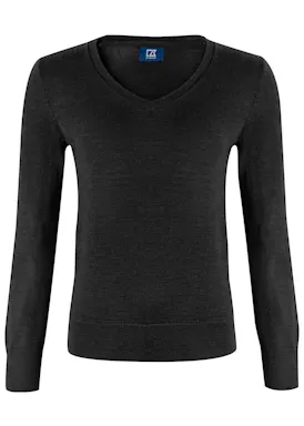 Cutter & Buck Vernon 355433 Longsleeves V-Neck Regular Fit Dames