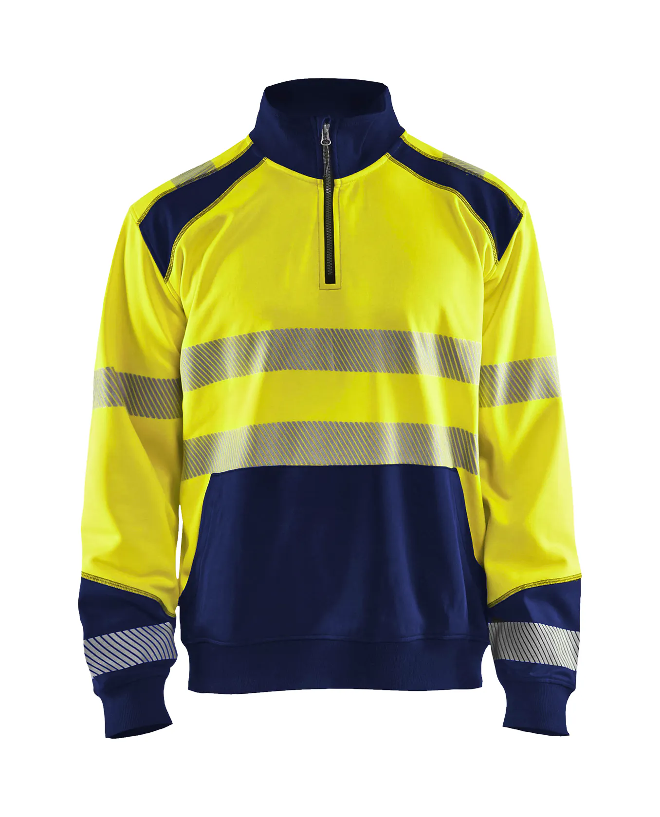 High Vis Gelb/Marineblau