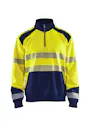 Blaklader 3556 Sweatshirt mit halbem Reißverschluss, High-Vis Vorschaubild