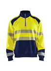 High Vis Geel/Marineblauw