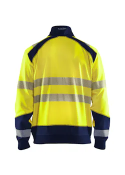 Blaklader 35562528 Sweatshirt Halve Rits High Vis Reflecterend miniatuur