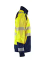 Blaklader 3556 Sweatshirt mit halbem Reißverschluss, High-Vis Vorschaubild