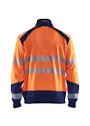 Blaklader 3556 Sweatshirt mit halbem Reißverschluss, High-Vis Vorschaubild