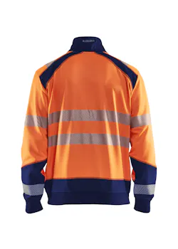 Blaklader 35562528 Sweatshirt Halve Rits High Vis Reflecterend miniatuur