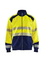 Blaklader 3558 Sweatshirt mit durchgehendem Reißverschluss, High-Vis Vorschaubild