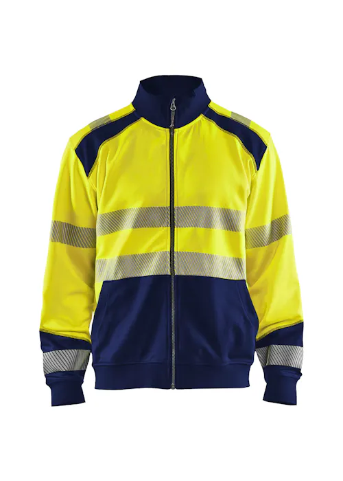 Blaklader 3558 Sweatshirt Rits High Vis Reflecterend