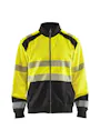 Blaklader 3558 Sweatshirt mit durchgehendem Reißverschluss, High-Vis Vorschaubild