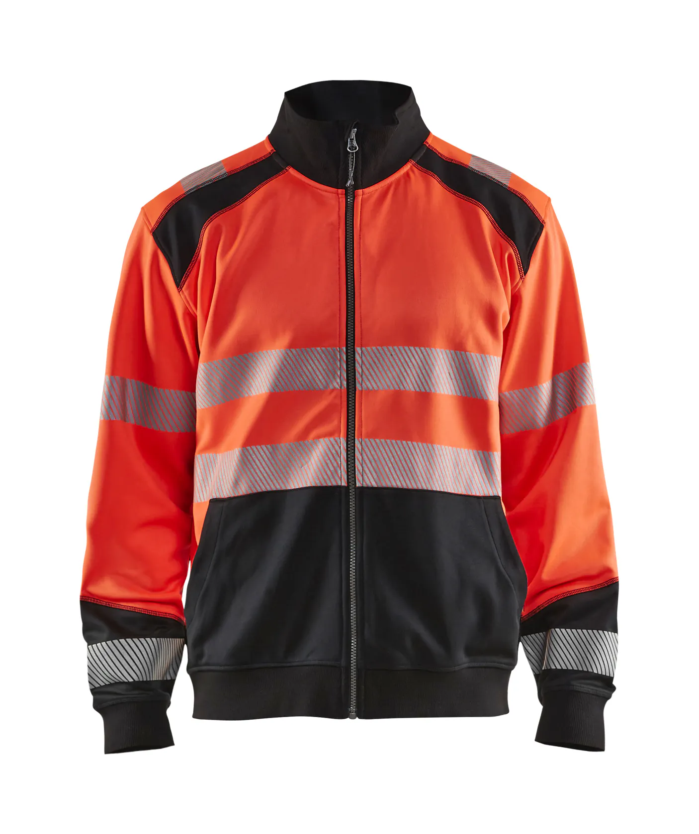 High Vis Rood/Zwart