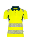 High Vis Geel/Marineblauw