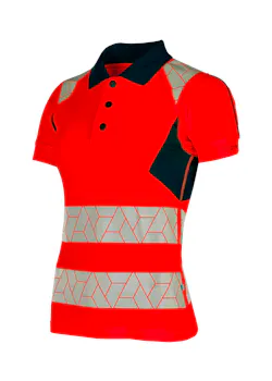 SYNQ Obvias 355WA2MT3 Werkpolo UV-Bescherming Dames miniatuur