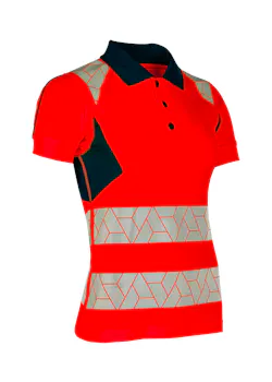 SYNQ Obvias 355WA2MT3 Werkpolo UV-Bescherming Dames miniatuur