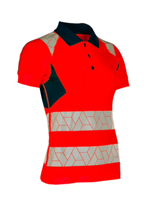 SYNQ Obvias 355WA2MT3 Werkpolo UV-Bescherming Dames