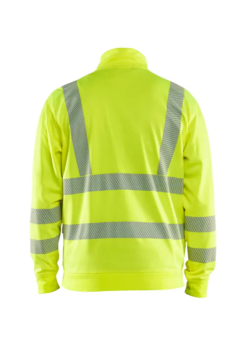 Blåkläder 3563 Sweatshirt High Visibility Rits Reflecterend D-ring