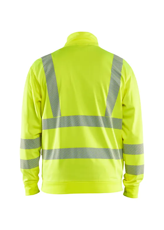 Blåkläder 3563 High-Visibility-Sweatshirt mit Reißverschluss
