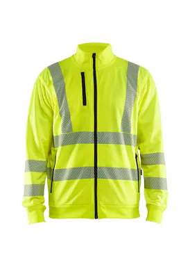 Blåkläder 3563 High-Visibility-Sweatshirt mit Reißverschluss