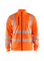Blåkläder 3563 High-Visibility-Sweatshirt mit Reißverschluss Vorschaubild