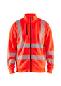 Blåkläder 3563 High-Visibility-Sweatshirt mit Reißverschluss Vorschaubild