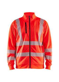 Blåkläder 3563 Sweatshirt High Visibility Rits Reflecterend D-ring miniatuur