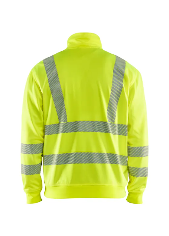 Blåkläder 3564 High Visibility Sweatshirt Halve Rits
