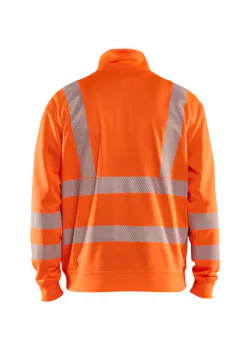 Blåkläder 3564 High Visibility Sweatshirt Halve Rits miniatuur